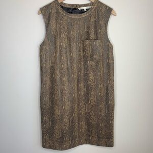 Rachel Roy Snakeskin Shift Mini Dress